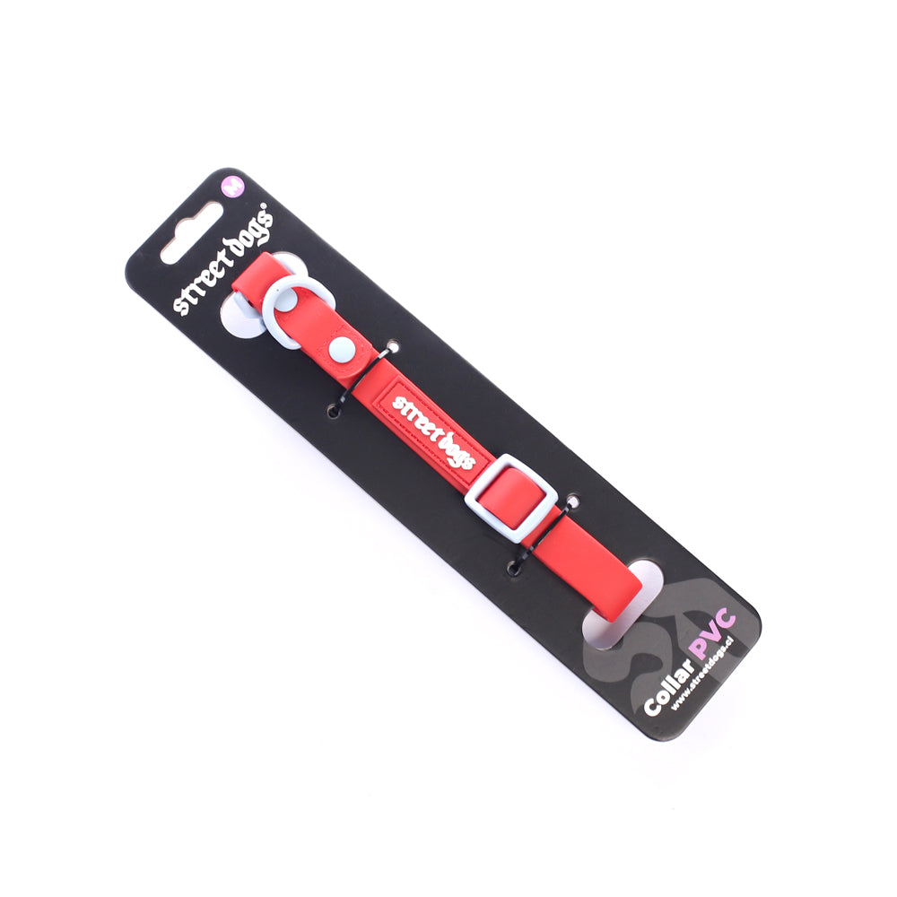 Collar PVC - Street Dogs - Red