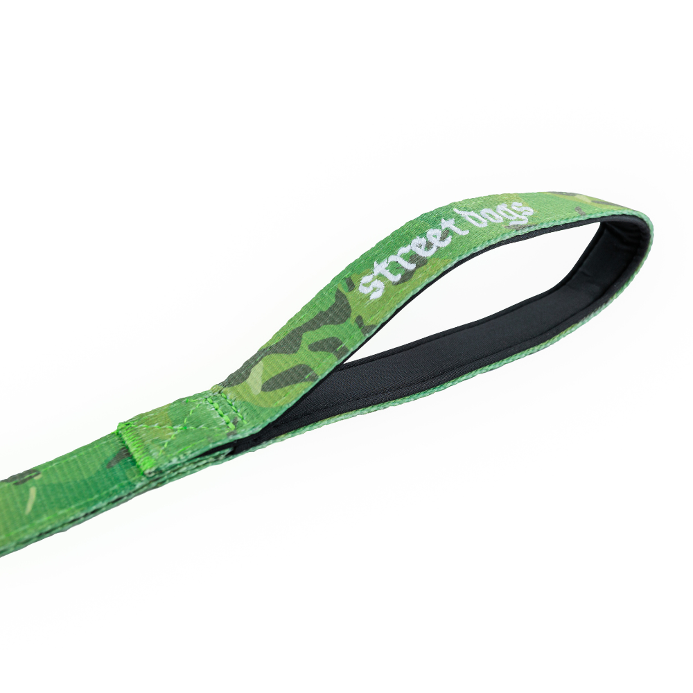 Correa Larga para Perros - Mosquetón Automático | 3 mts | Green Camouflage