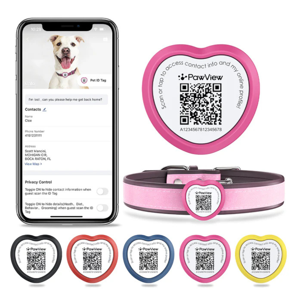 Placa de Identificación Inteligente para Mascotas - Anti Pérdida - TN004