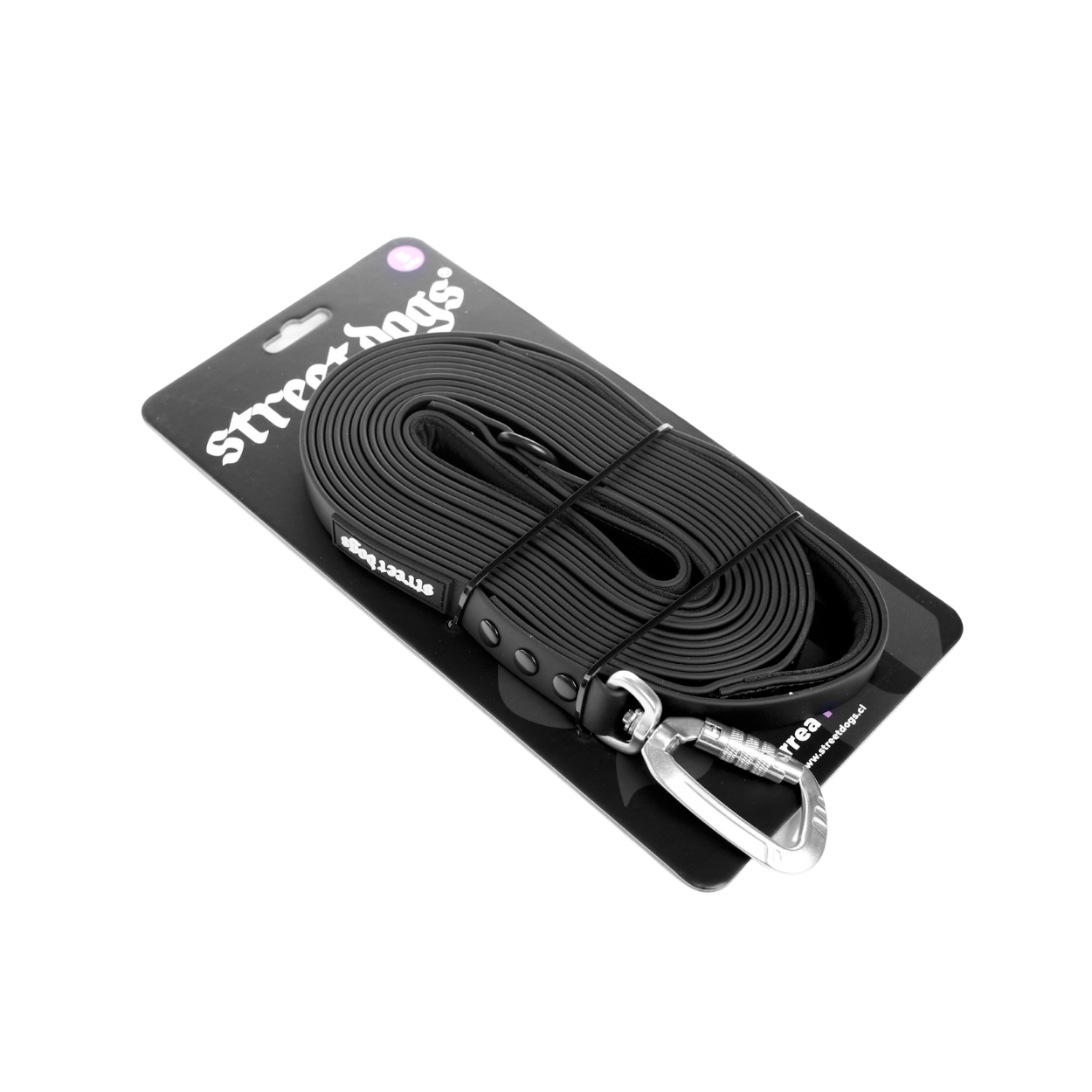 Correa Larga para Perros - PVC | 5 mts | Black