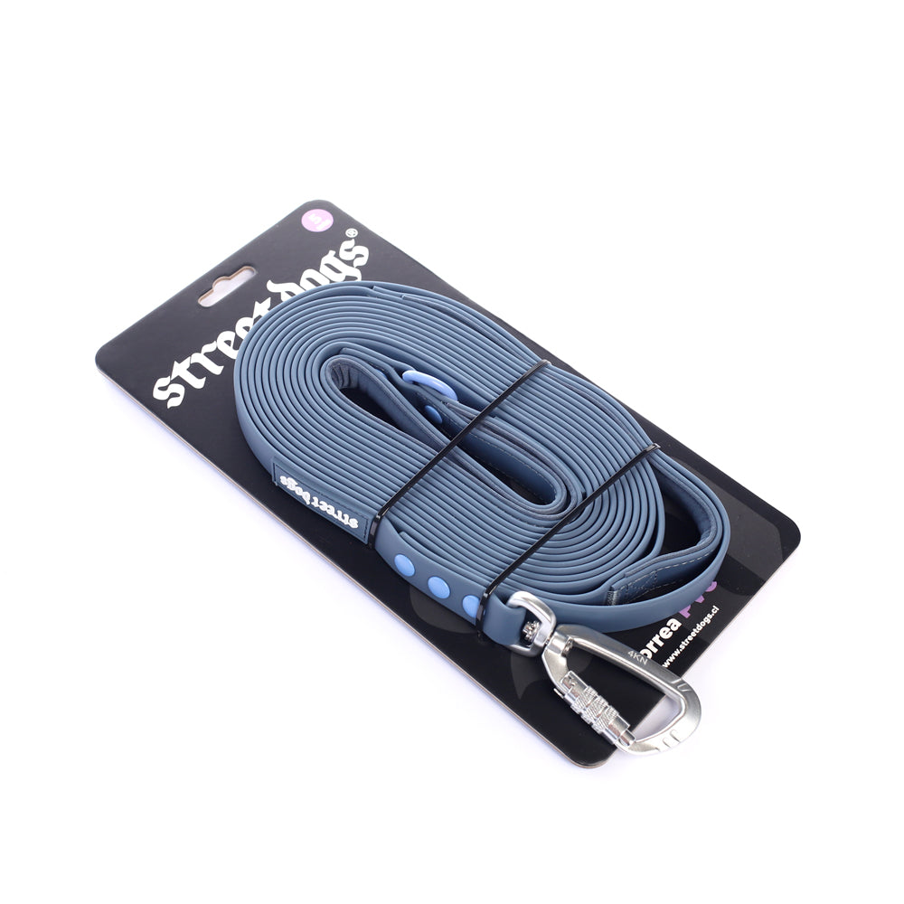Correa Larga para Perros - PVC | 5 mts | Blue