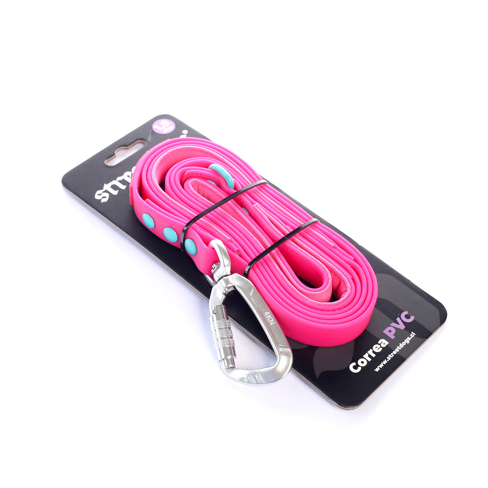 Correa PVC para Perros | 1,8 mts | Pink