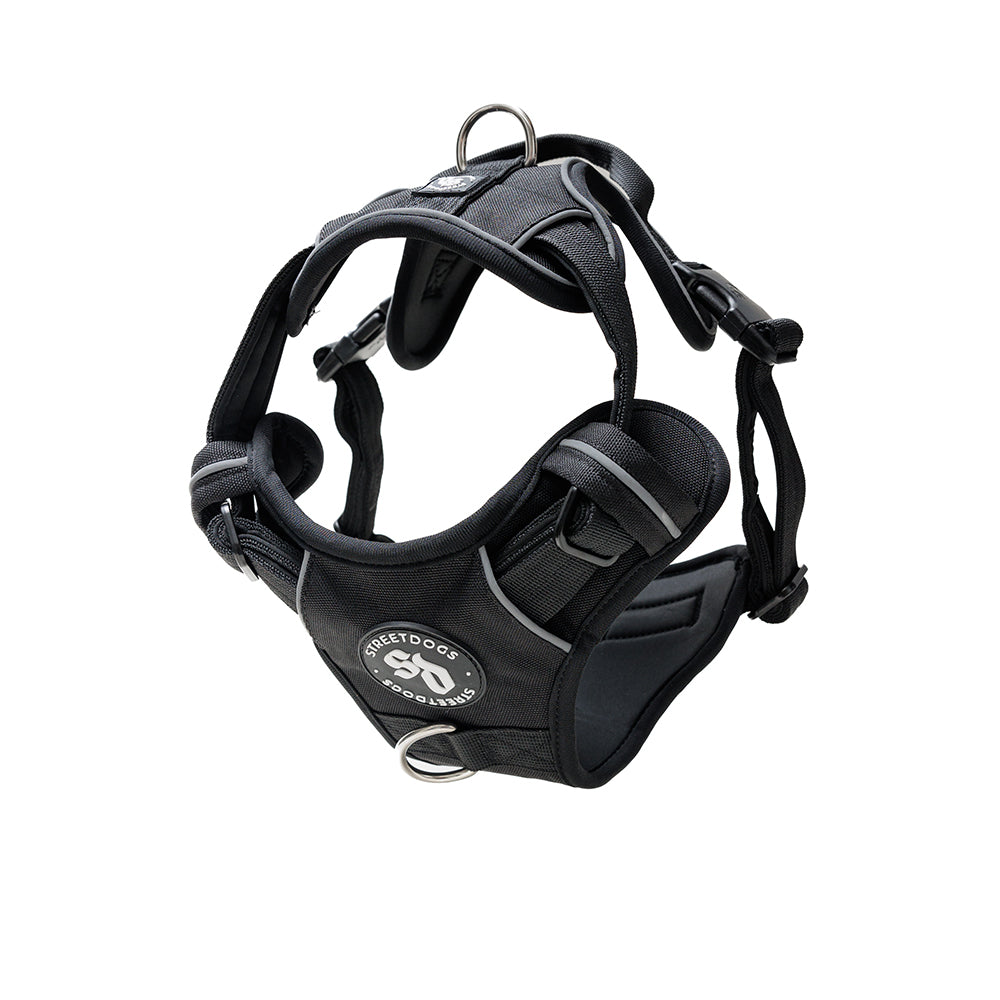 Arnés Comfort para Perros - StreetDogs - Black