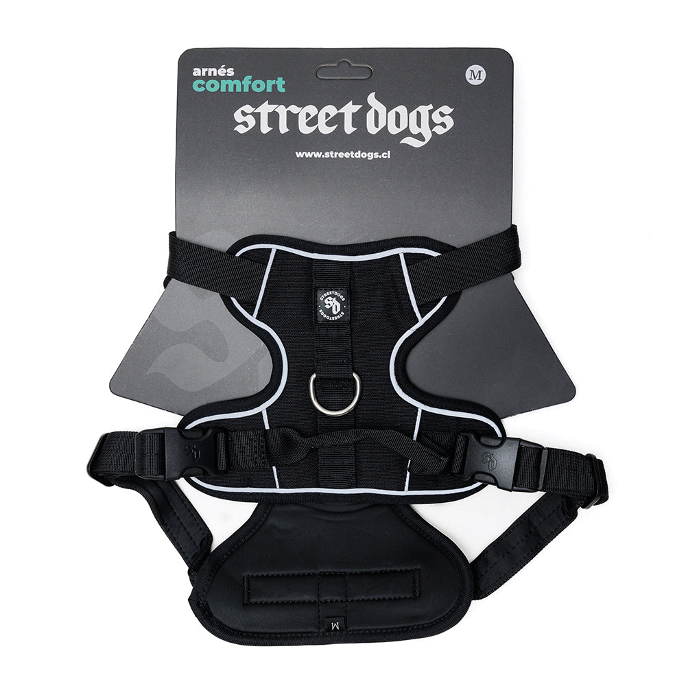 Arnés Comfort para Perros - StreetDogs - Black