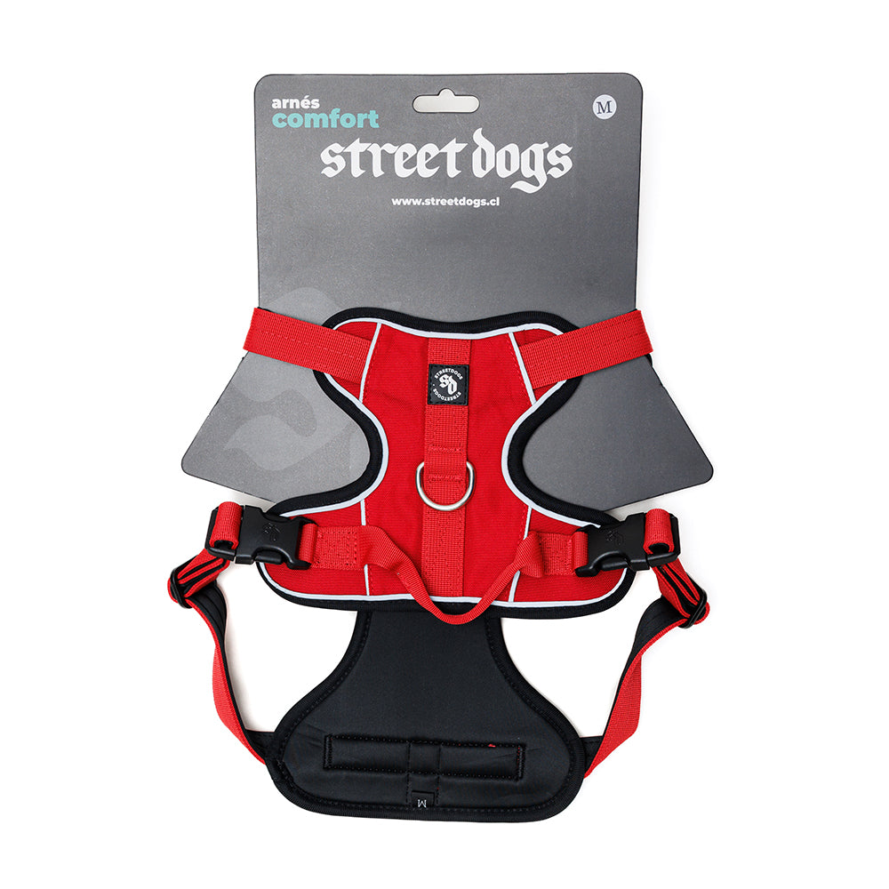 Arnés Comfort para Perros - StreetDogs - Red