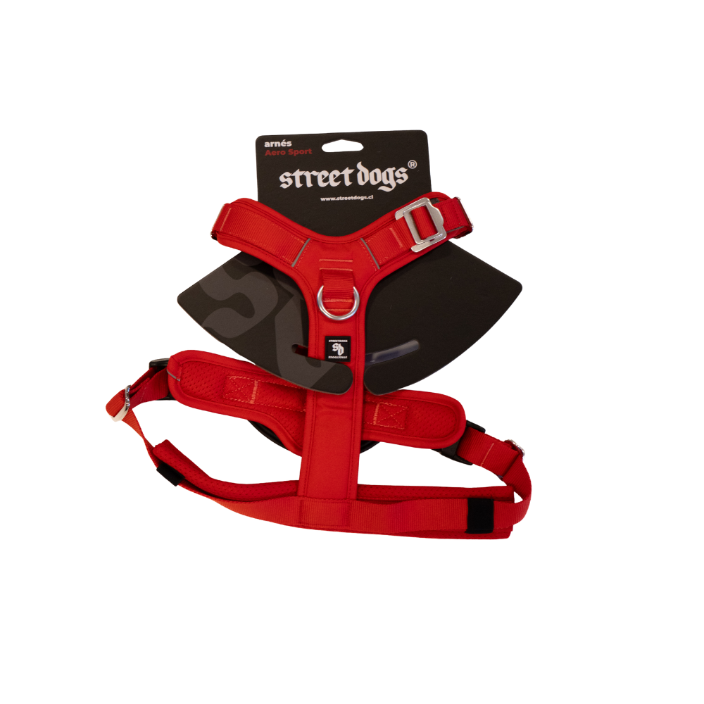 Arnés Aerosport para Perros - Street Dogs - Red