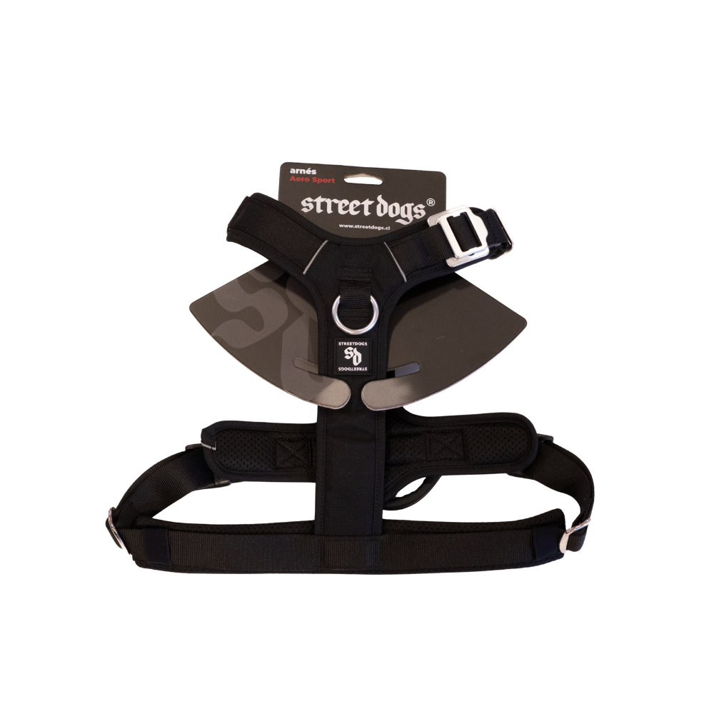 Arnés Aerosport para Perros - Street Dogs - Black