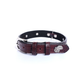 Collar Cuero 2.5 cm para Perros - Street Dogs - Red Wine