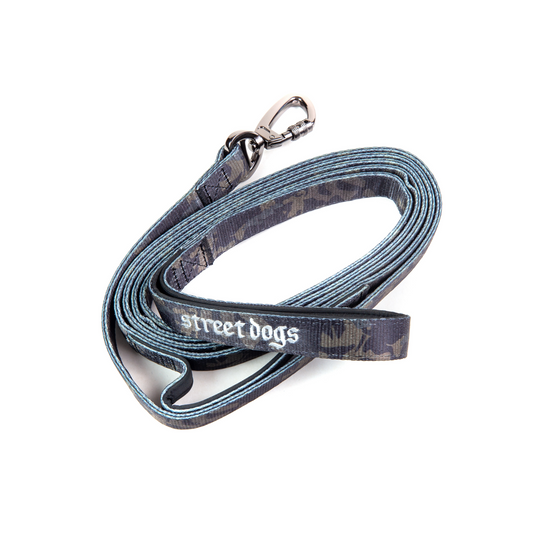 Correa Larga para Perros - Light | 3 mts | Black Camouflage