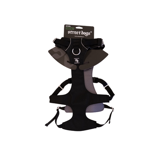 Arnés Anti-Escape Security Fit para Perros - Street Dogs - Black