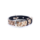 Collar Cuero 2.5 cm para Perros - Street Dogs - Animal Print Pelo Natural