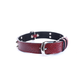 Collar Cuero 3 cm para Perros - Street Dogs - Dark Red
