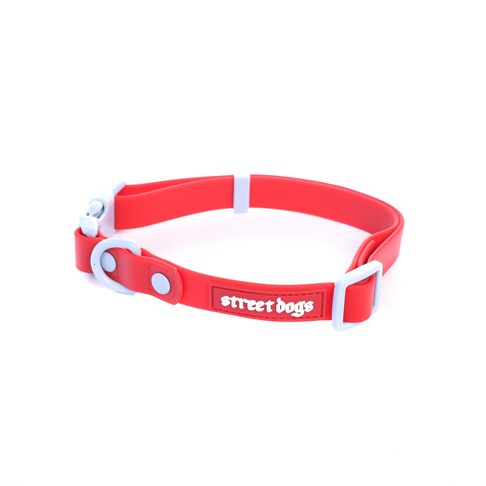 Collar PVC - Street Dogs - Red