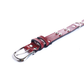 Collar Cuero 3 cm para Perros - Street Dogs - Dark Red