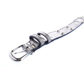 Collar Cuero 3 cm para Perros - Street Dogs - Silver