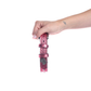 Collar Cuero 2.5 cm para Perros - Street Dogs - Metallic Pink