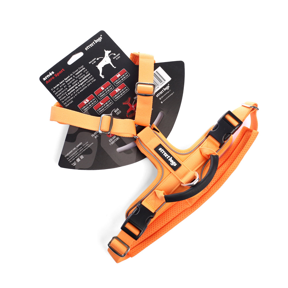 Arnés Aerosport para Perros - Street Dogs - Orange