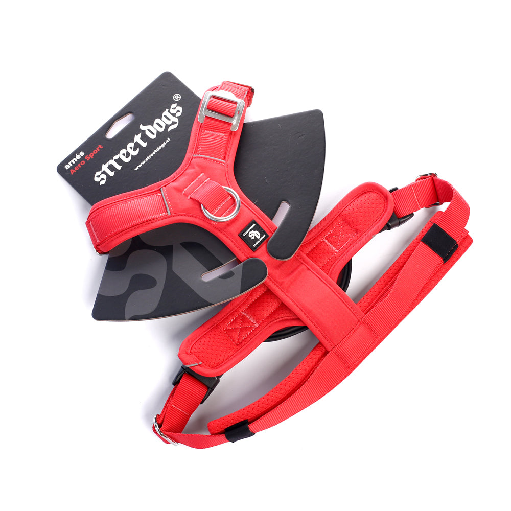 Arnés Aerosport para Perros - Street Dogs - Red