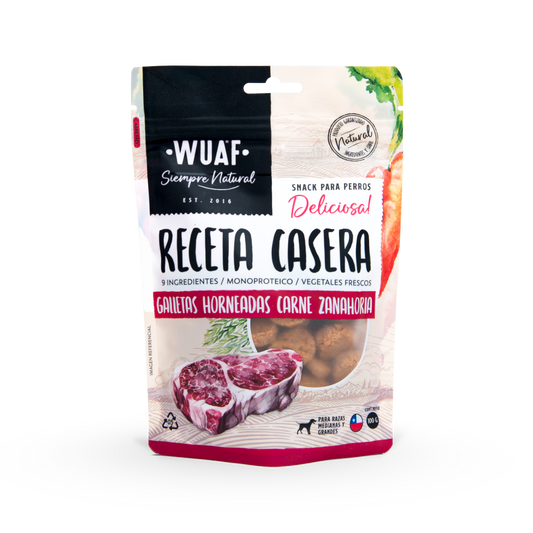 Wuaf Snack Carne Zanahoria