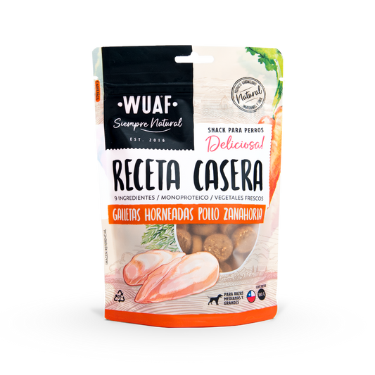Wuaf Snack Pollo Zanahoria
