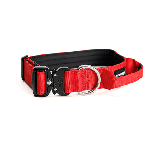 Collar Combat 4 cm para Perros - Street Dogs - Red