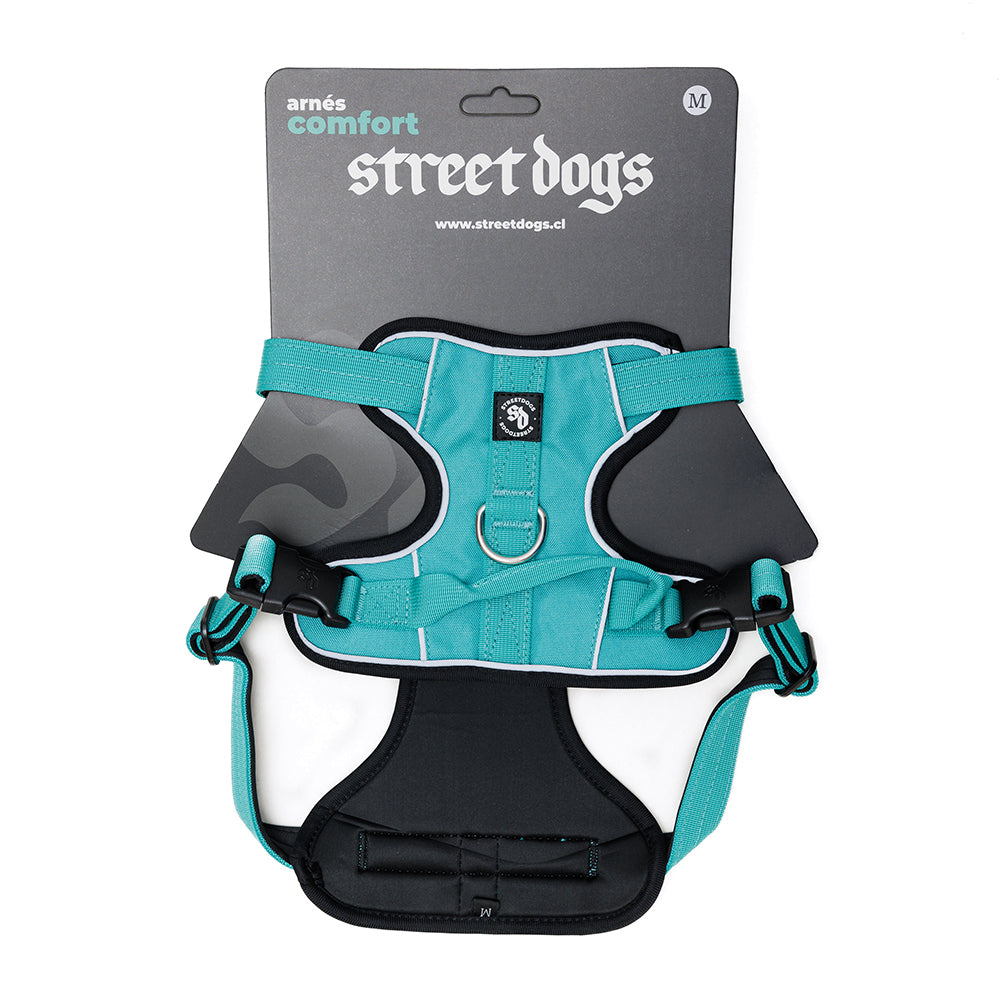Arnés Comfort para Perros - Street Dogs - Turquoise