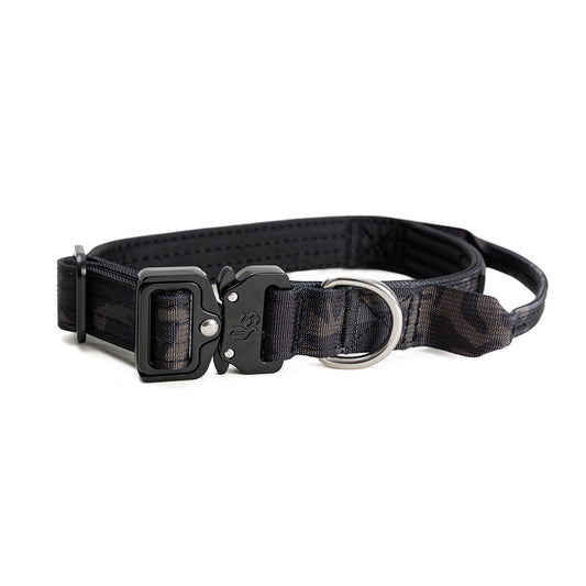 Collar Mini Combat 2,5 cm para Perros - Street Dogs - Black Camo