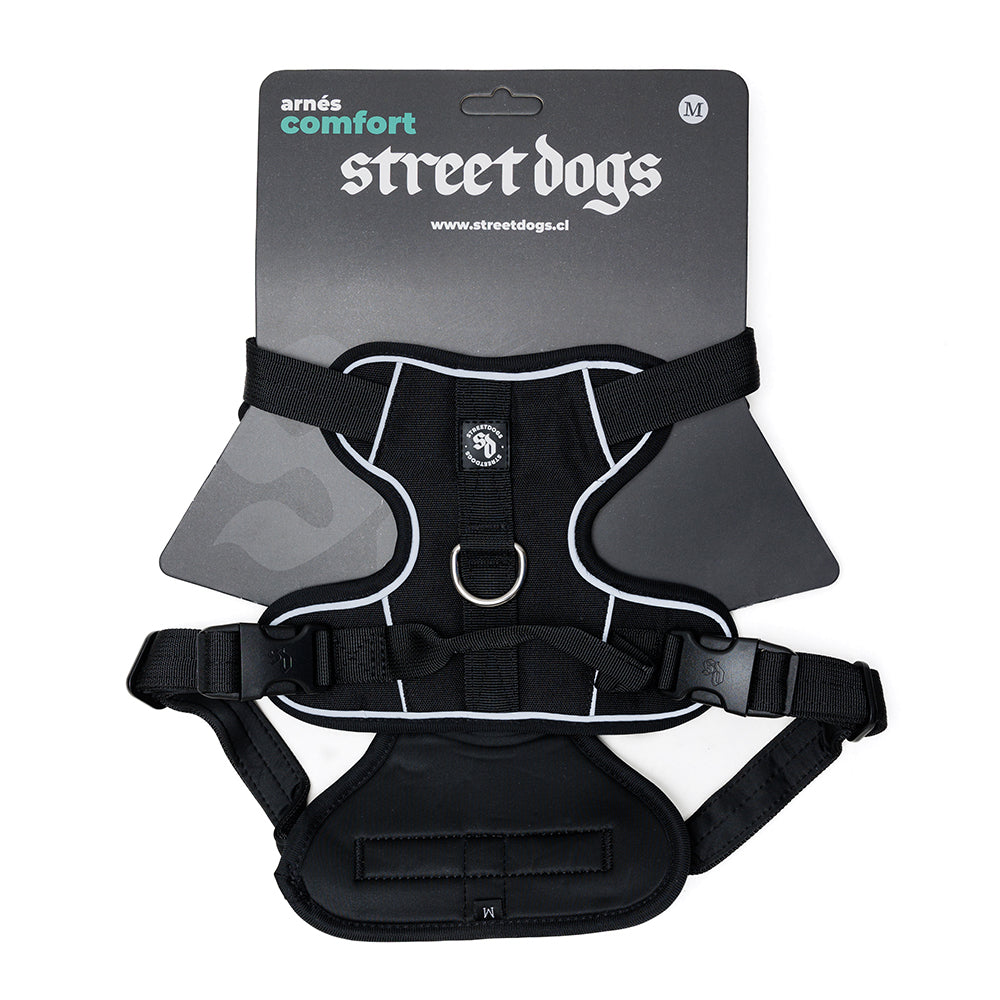 Arnés Comfort para Perros - Street Dogs - Black