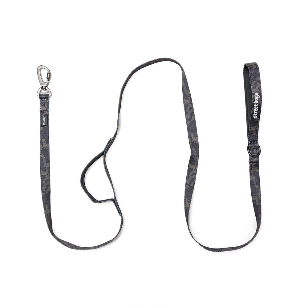 Correa de Adiestramiento para Perros | 1,8 mts | Black Camo