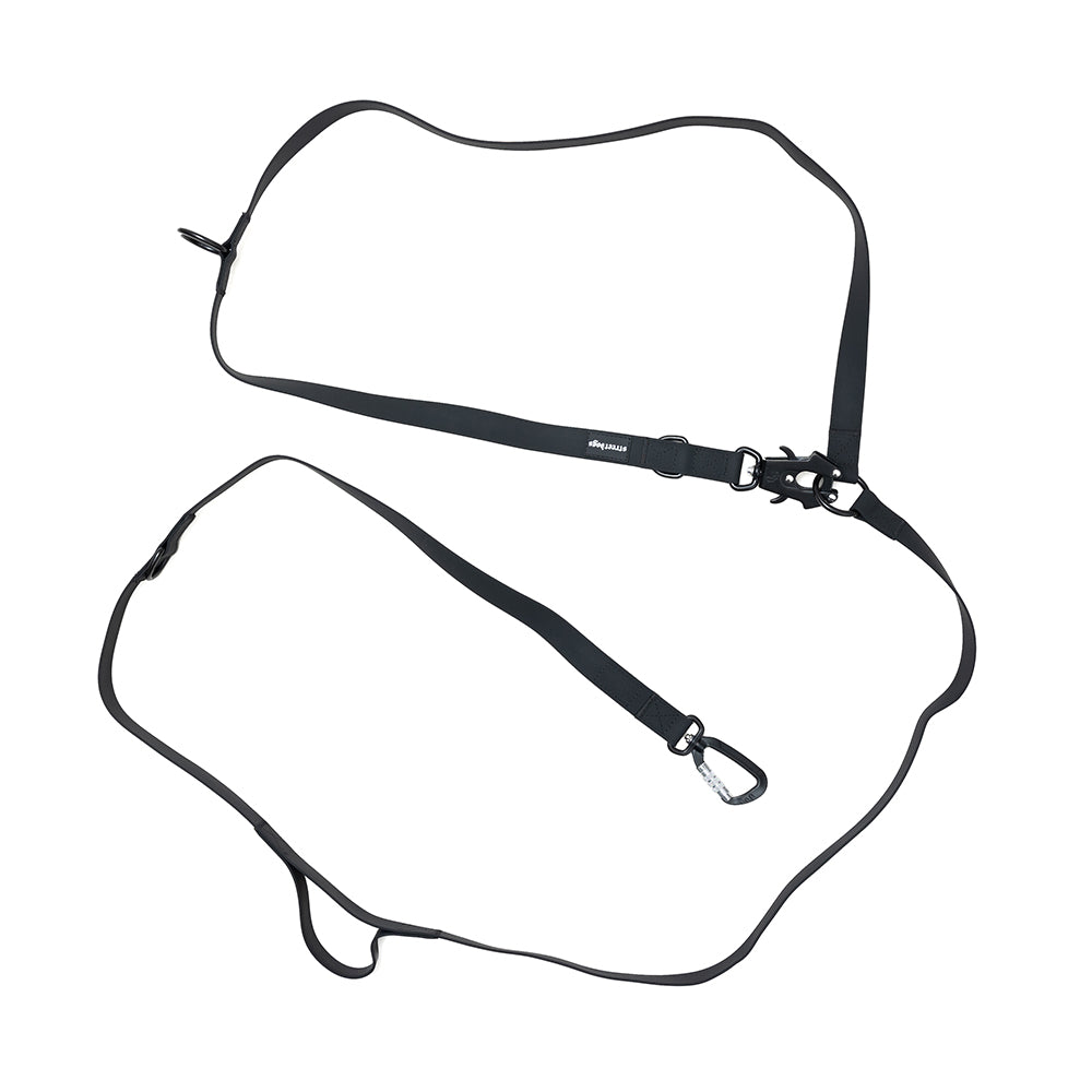 Correa Multienganche para Perros  | PVC | 3 mts | Black